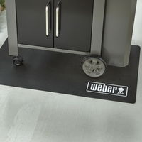 Weber Grillmatte, 80 x 120 cm, aus Kunststoff, rutschfest