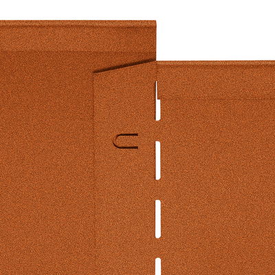 Rasenkante 'Corten', edelrost, H13 x L118 cm Rasenkante 'Corten', edelrost, H13 x L118 cm