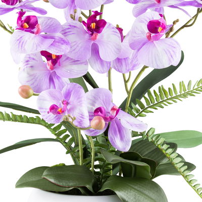 Künstliches Phalaenopsis-Arrangement 'Real Touch', lila, Höhe ca. 55 cm Künstliches Phalaenopsis-Arrangement 'Real Touch', lila, Höhe ca. 55 cm