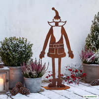 Weihnachtsmann 'Robert 500', rostfarben, Höhe ca. 50 cm Weihnachtsmann 'Robert 500', rostfarben, Höhe ca. 50 cm