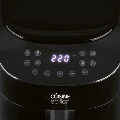 Heißluft-Fritteuse 'Cuisine Edition', schwarz, 4,5 Liter Heißluft-Fritteuse 'Cuisine Edition', schwarz, 4,5 Liter