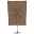 Doppler Pendelschirm 'Alu-Wood XL LED Ultra', greige, ca. 400 x 300 cm