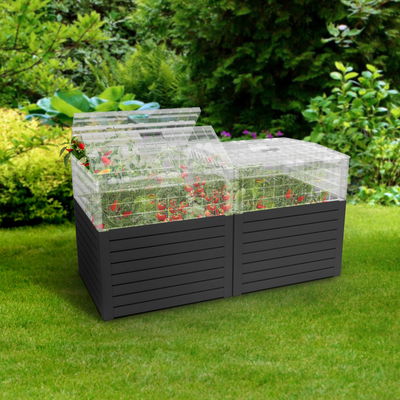 Kölle Hochbeet inkl. Klappdeckel, ca. 156 x 78 x H81 cm Kölle Hochbeet inkl. Klappdeckel, ca. 156 x 78 x H81 cm