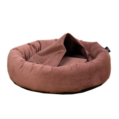 Kuschelinsel 'Lajos L', rosé, Ø 90 cm Kuschelinsel 'Lajos L', rosé, Ø 90 cm