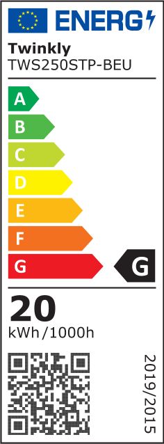 Twinkly LED Lichterkette 'Strings', bunt, 250 LEDs, Länge ca. 20 m Twinkly LED Lichterkette 'Strings', bunt, 250 LEDs, Länge ca. 20 m