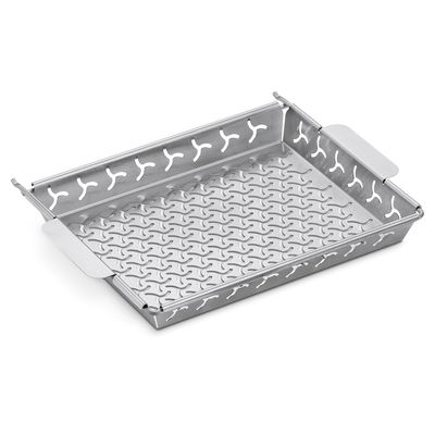 Weber® Original Elevations Tiered Cooking System Gemüsekorb Edelstahl Weber® Original Elevations Tiered Cooking System Gemüsekorb Edelstahl