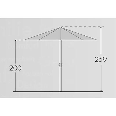 Doppler Sonnenschirm 'Active Auto Tilt', Ø 320 cm Doppler Sonnenschirm 'Active Auto Tilt', Ø 320 cm