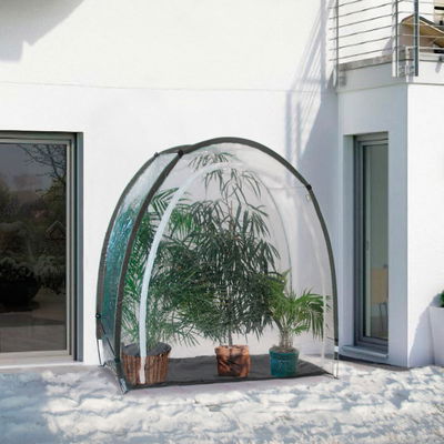 Frostschutzzelt 'Ice', transparent, T84 x B175 x H186 cm