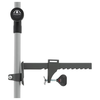 Doppler Balkonklammer 'Universal', anthrazit, Edelstahl Doppler Balkonklammer 'Universal', anthrazit, Edelstahl