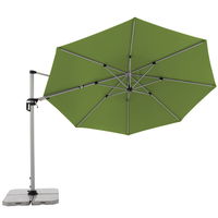 Doppler Pendelschirm 'Active', fresh green, Ø ca. 370 cm