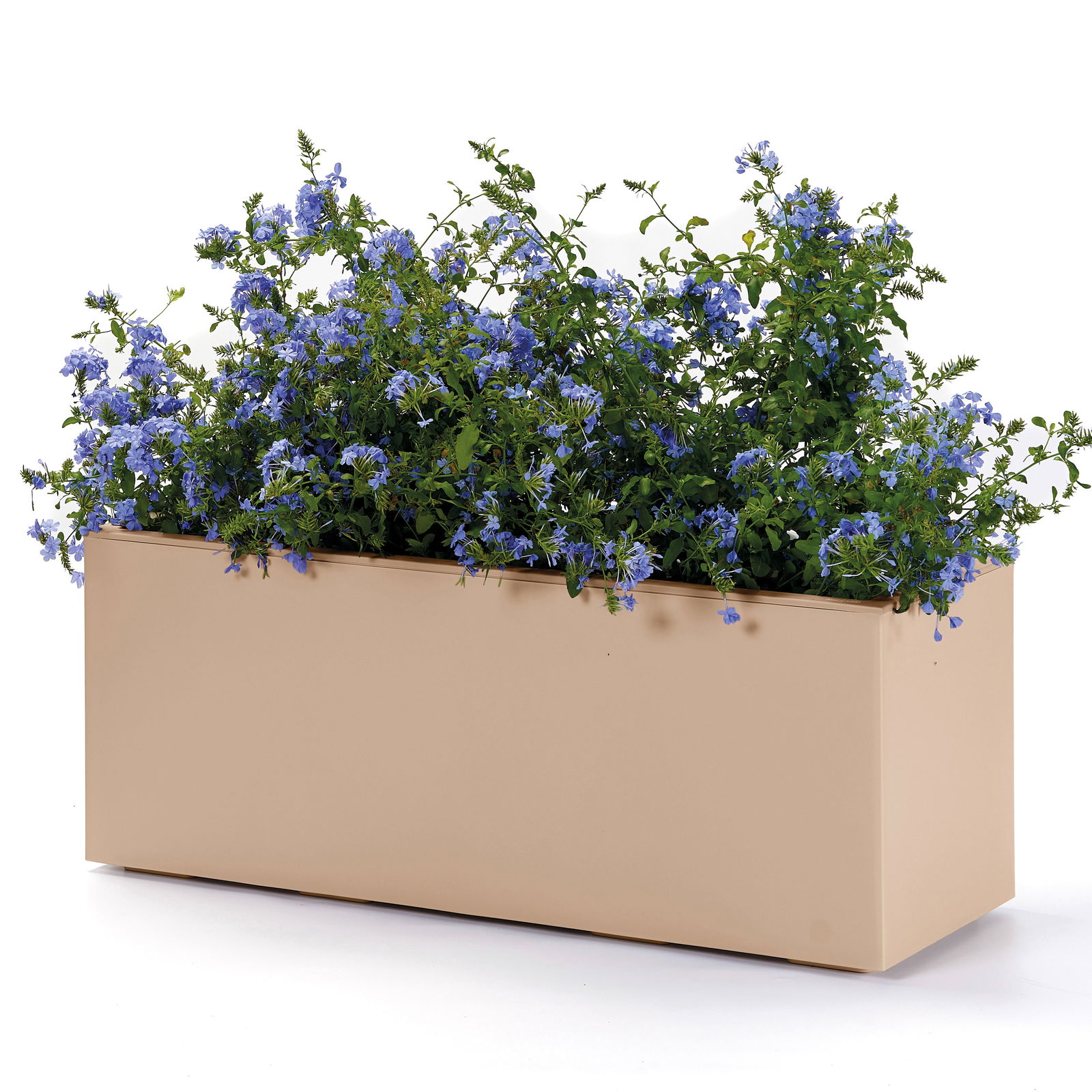 Euro 3 Plast Pflanzkasten 'Kebe', sand, ca. 99,5 x 39,5 x H 39,5 cm