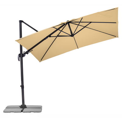 Sonnenschirm 'Rhodos eco TWIST', ca. 270 x 270 cm Sonnenschirm 'Rhodos eco TWIST', ca. 270 x 270 cm