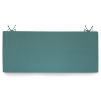 Kölles Beste Bankauflage '140 Twist', petrol, ca. 140 x 48 cm