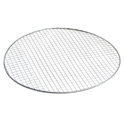 Metallrandsieb mit Wechselgitter, verzinkt, H10 x Ø39 cm