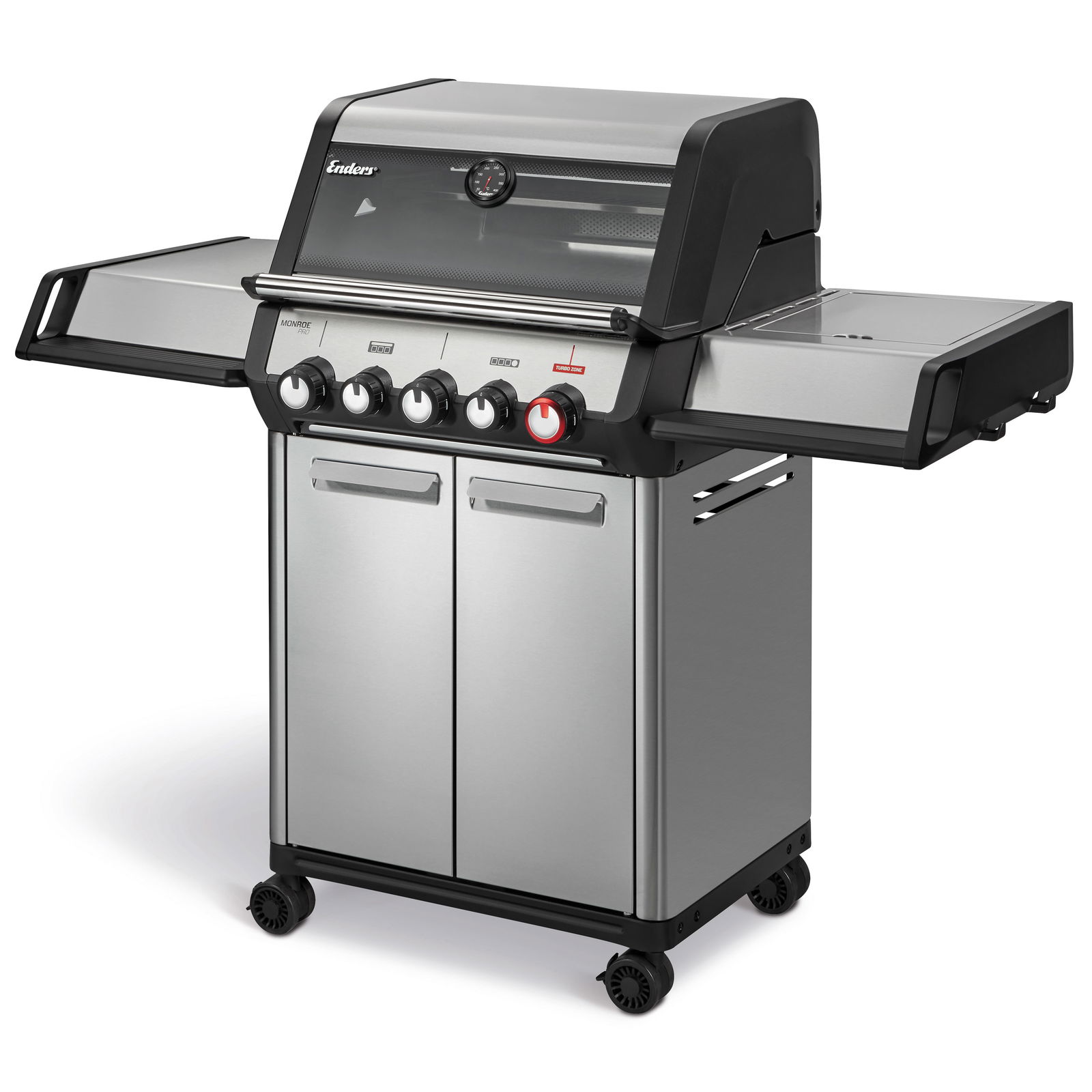 Enders Gasgrill Monroe PRO 3 SIK Turbo, Edelstahl
