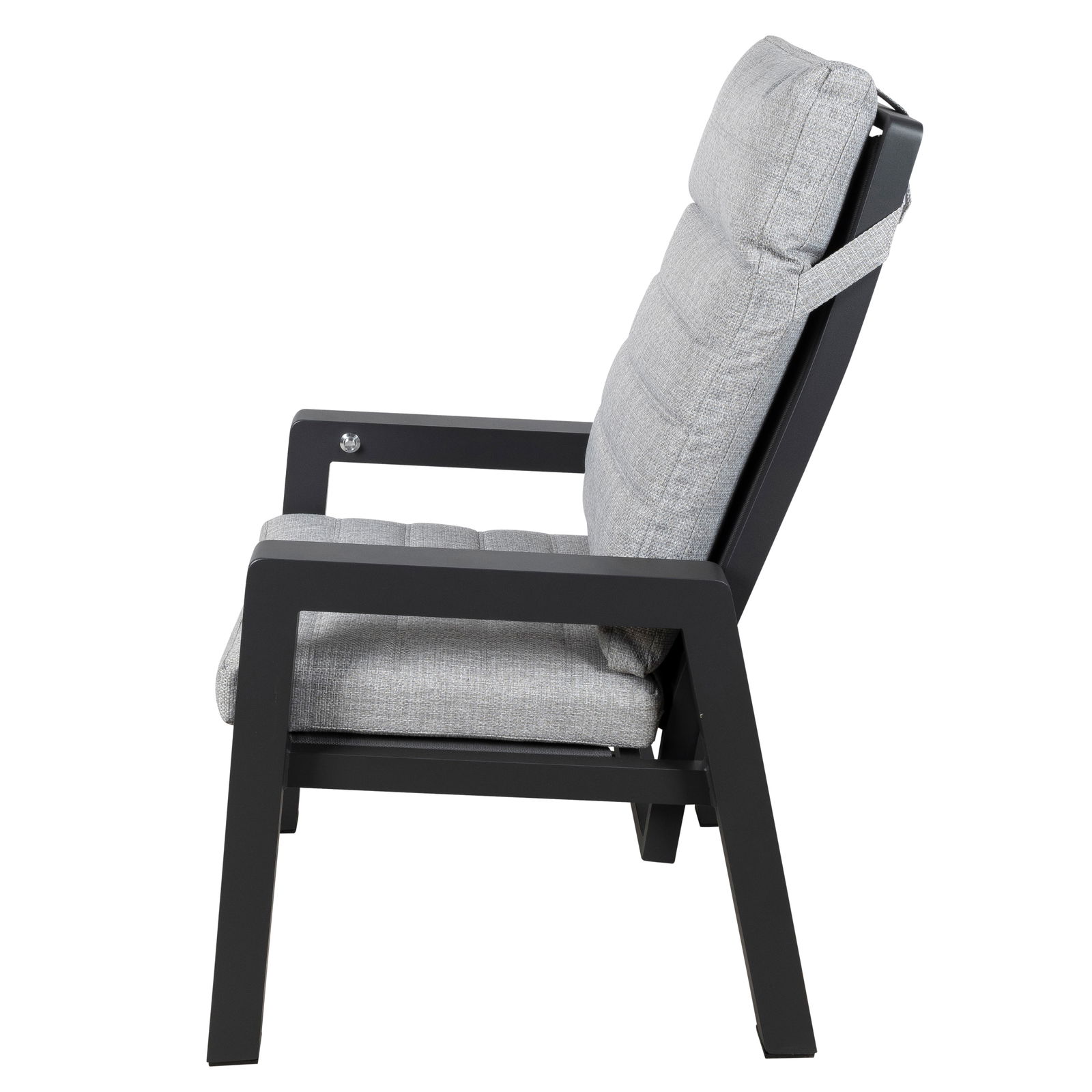 Kölle Hochlehnersessel 'Windsor' inkl. Auflagen, grau