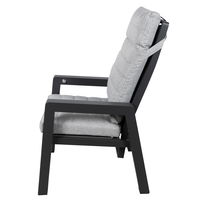 Kölle Hochlehnersessel 'Windsor' inkl. Auflagen, grau