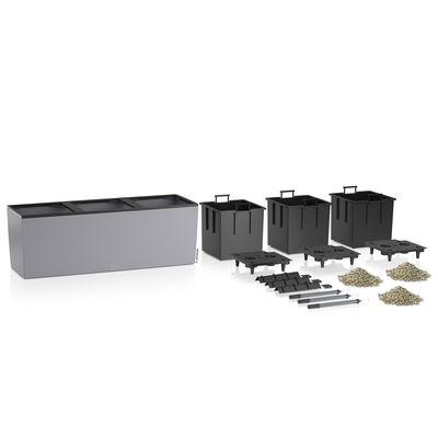 Lechuza 'Trio Stone 40', steingrau, ca. 129,5 x 42 x H 44 cm