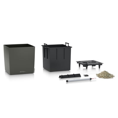 Lechuza 'Cube 40', anthrazit, ca. 39 x 39 x H 40 cm