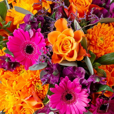 Blumenstrauß 'Barcelona', handgebunden Blumenstrauß 'Barcelona', handgebunden