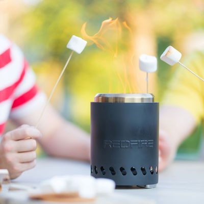 Tischfeuer 'Volcano', schwarz, Gr. S, Ø17 x H18,7 cm Tischfeuer 'Volcano', schwarz, Gr. S, Ø17 x H18,7 cm