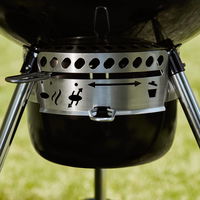 Weber Kugelgrill Master-Touch GBS SE / 57cm, schwarz, mit Deckelthermometer