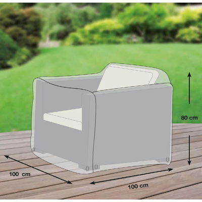 Kölle Premium Schutzhülle für Loungesessel, 100x100x80 cm Kölle Premium Schutzhülle für Loungesessel, 100x100x80 cm