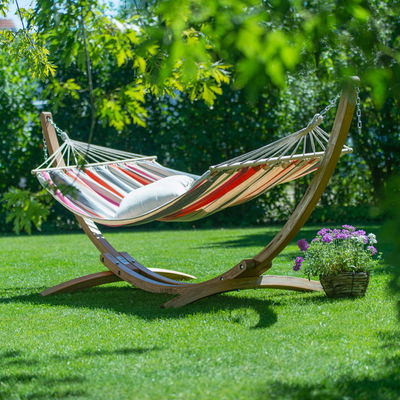 Chilllounge Hängematte 'Palma Sunrise', bunt