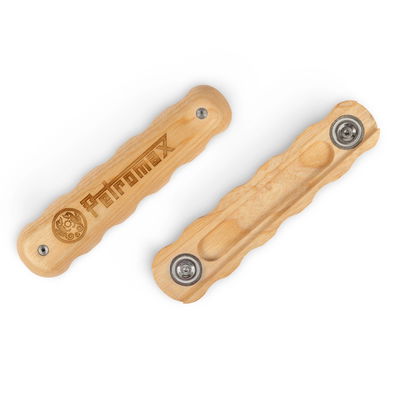 Holzgriff für schmiedeeiserne Pfannen Holzgriff für schmiedeeiserne Pfannen