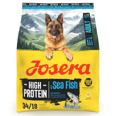 Josera Hundefutter High Protein Adult mit Seefisch, 900g