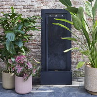 Springbrunnen, anthrazit, Höhe ca. 112 cm