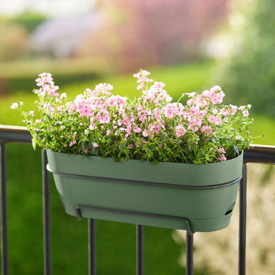 Elho Pflanzgefäß 'Vibia Campana 70 all-in-1', pistaziengrün