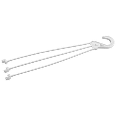 Geli Aufhängung für Hängeampel 'Galicia', weiß, ca. 25 cm