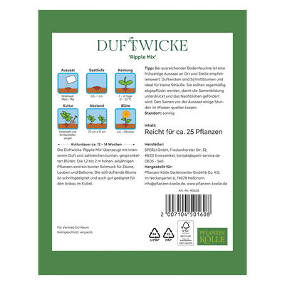 Kölles Beste Blumensamen, Duftwicke 'Ripple Mix'