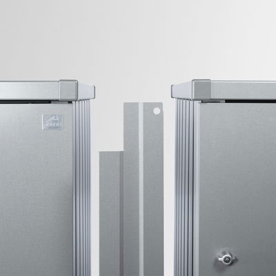 Biohort Verbindungselement für 2 Mülltonnenboxen 'Alex', silber-metallic Biohort Verbindungselement für 2 Mülltonnenboxen 'Alex', silber-metallic