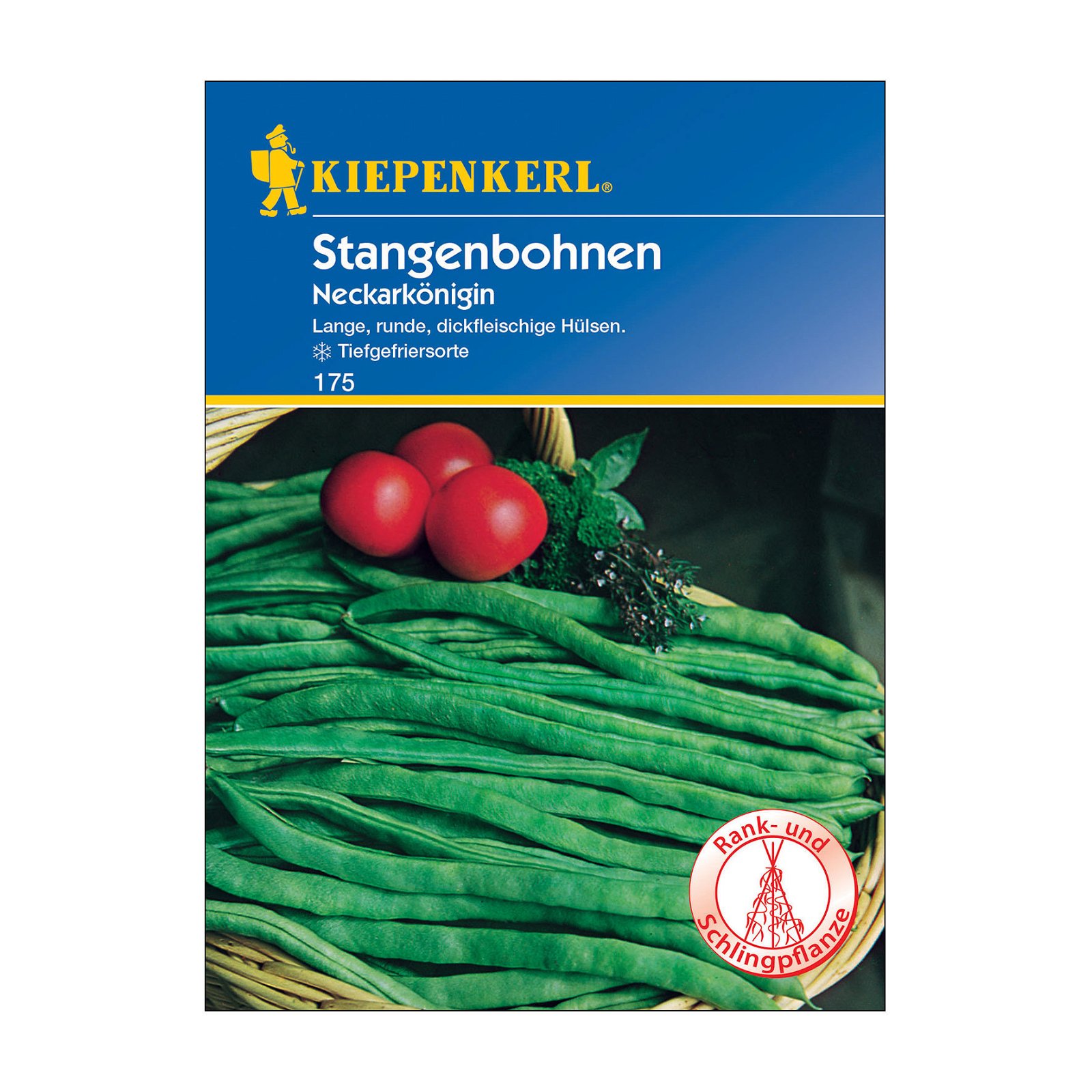 Gemüsesamen, Gemüsesamen, Stangenbohne 'Neckarkönigin'