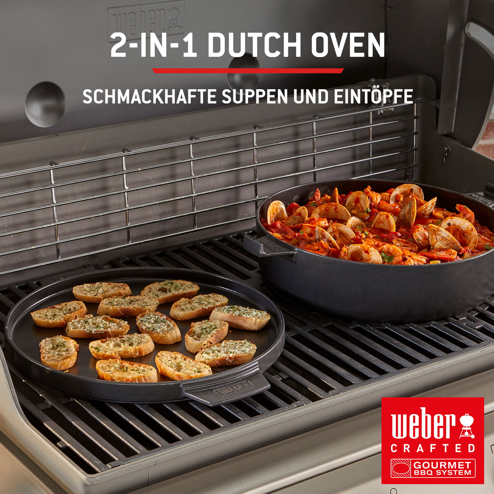 Weber Gasgrill 'Spirit E-210', schwarz