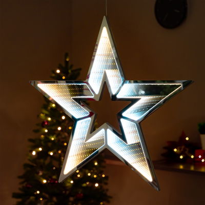 LED Stern, Infinity, 140 LEDs, ca. Ø 48 cm LED Stern, Infinity, 140 LEDs, ca. Ø 48 cm