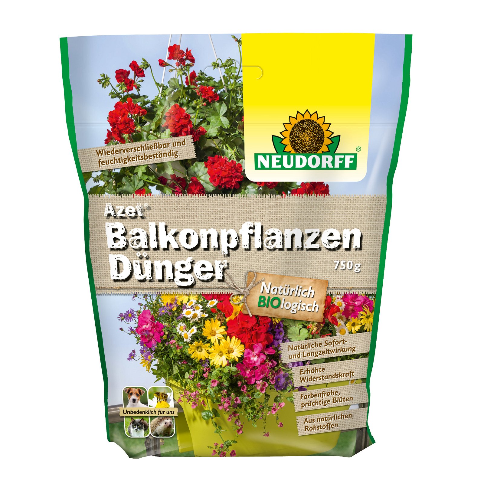 Neudorff Azet® Balkonpflanzendünger, 750 g