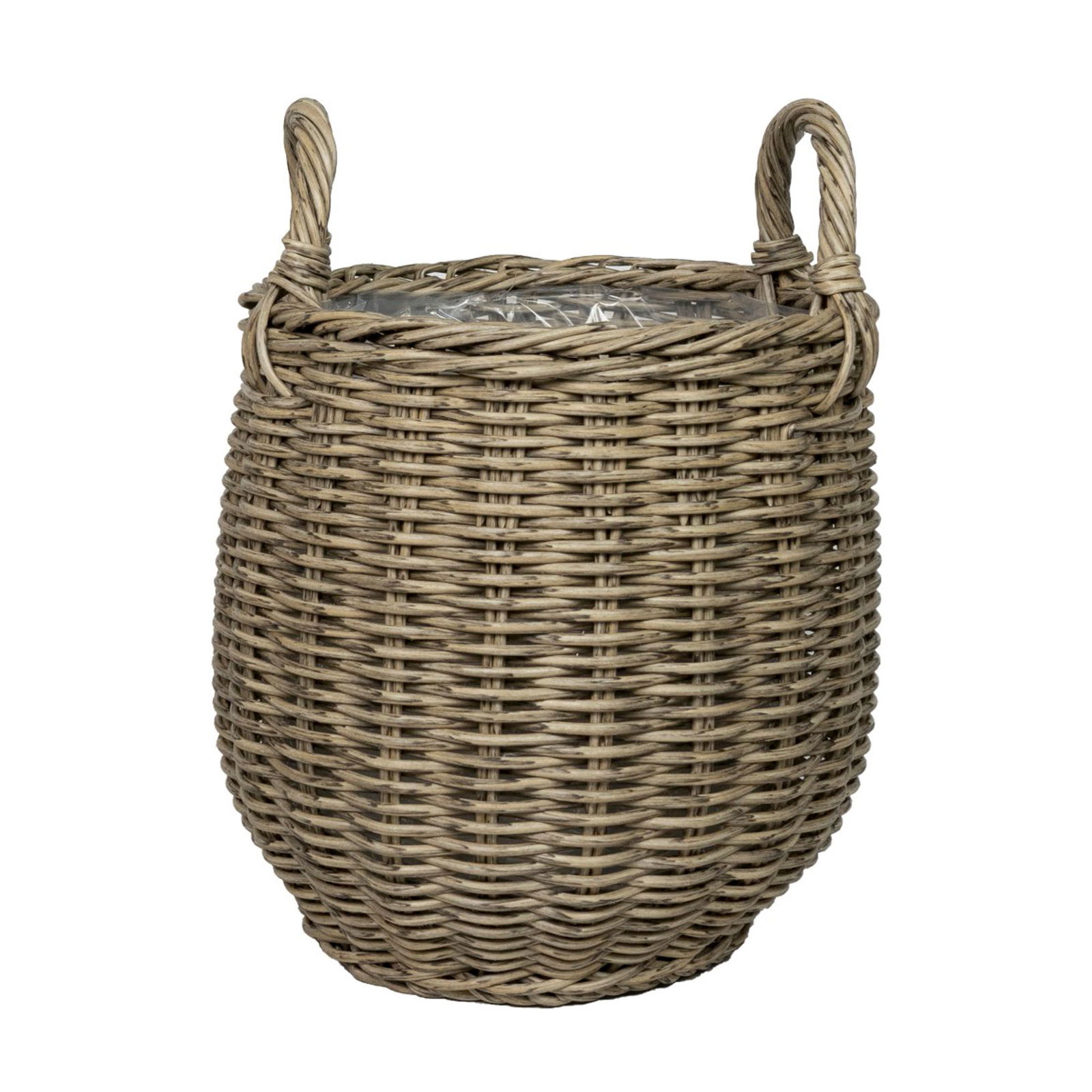 Kölle Pflanzkorb 'Paula', natural, ca. Ø 26 x H 29 cm