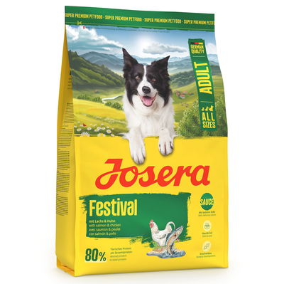 Josera Hundefutter Adult Festival mit Lachs & Huhn, 3kg
