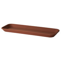 Euro 3 Plast Untersetzer 'Kalis', terra, ca. 55,6 x 20,6 x H 3,5 cm Euro 3 Plast Untersetzer 'Kalis', terra, ca. 55,6 x 20,6 x H 3,5 cm