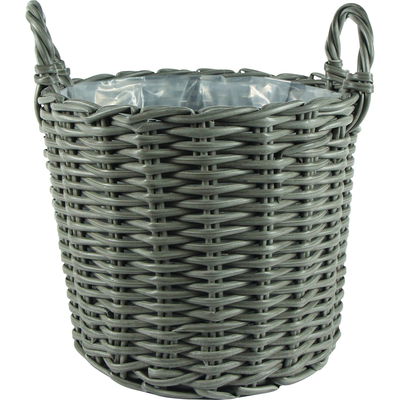 Kölle Pflanzkorb 'Mila', grau, ca. Ø 46 x H 34 cm Kölle Pflanzkorb 'Mila', grau, ca. Ø 46 x H 34 cm
