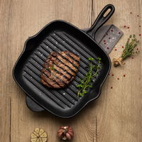 Tramontina Churrasco Grillpfanne 'Black', schwarz, 27 x 27 cm Tramontina Churrasco Grillpfanne 'Black', schwarz, 27 x 27 cm