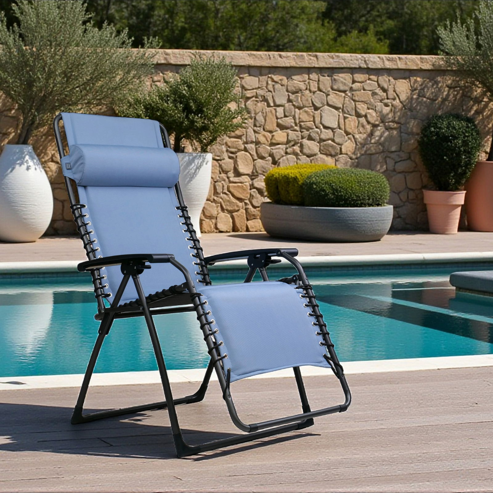 Sungörl Relaxliege 'Oasi Azzurro XL', blau Sungörl Relaxliege 'Oasi Azzurro XL', blau