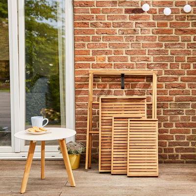 Tablett 'Caruna', Siena Garden, 3-teilig, Akazienholz, 91 x 70 x 45 cm Tablett 'Caruna', Siena Garden, 3-teilig, Akazienholz, 91 x 70 x 45 cm