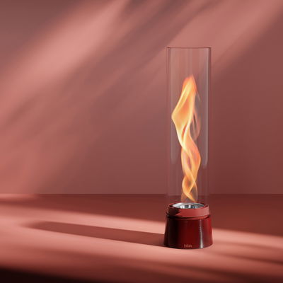 Höfats Tischfeuer 'Spin Air 1200', rot, Edelstahl, Ø13,8 x H54 cm Höfats Tischfeuer 'Spin Air 1200', rot, Edelstahl, Ø13,8 x H54 cm