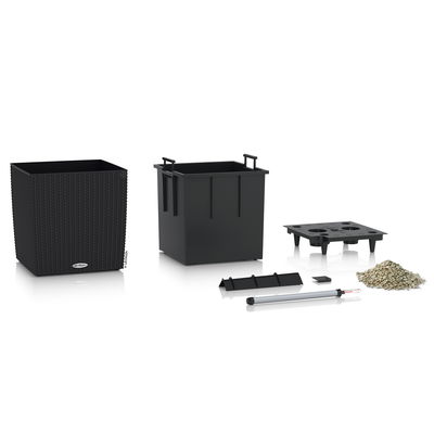 Lechuza 'Cube Cottage 40', graphitschwarz, ca. 39 x 39 x H 40 cm Lechuza 'Cube Cottage 40', graphitschwarz, ca. 39 x 39 x H 40 cm