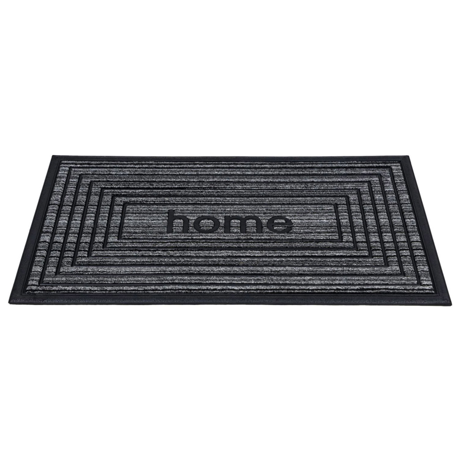 Kölle Fußmatte 'Supra Anthracite Stripes', ca. 45 x 75 cm