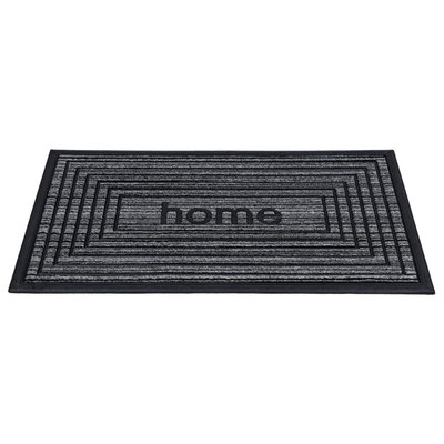 Kölle Fußmatte 'Supra Anthracite Stripes', ca. 45 x 75 cm